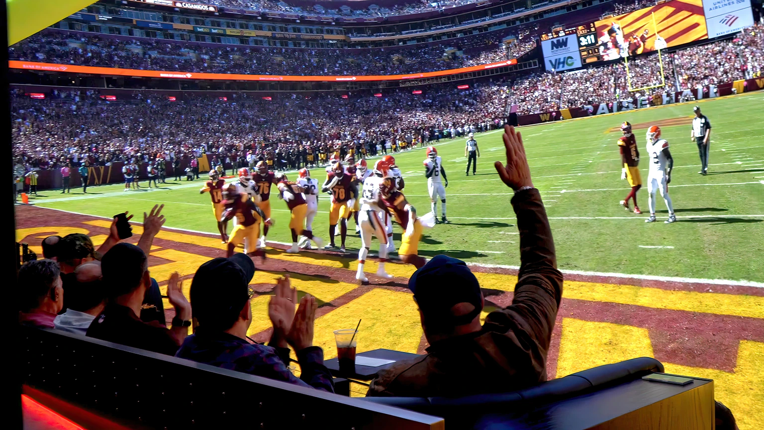 NFL at Cosm | Watch the NFL in Shared Reality