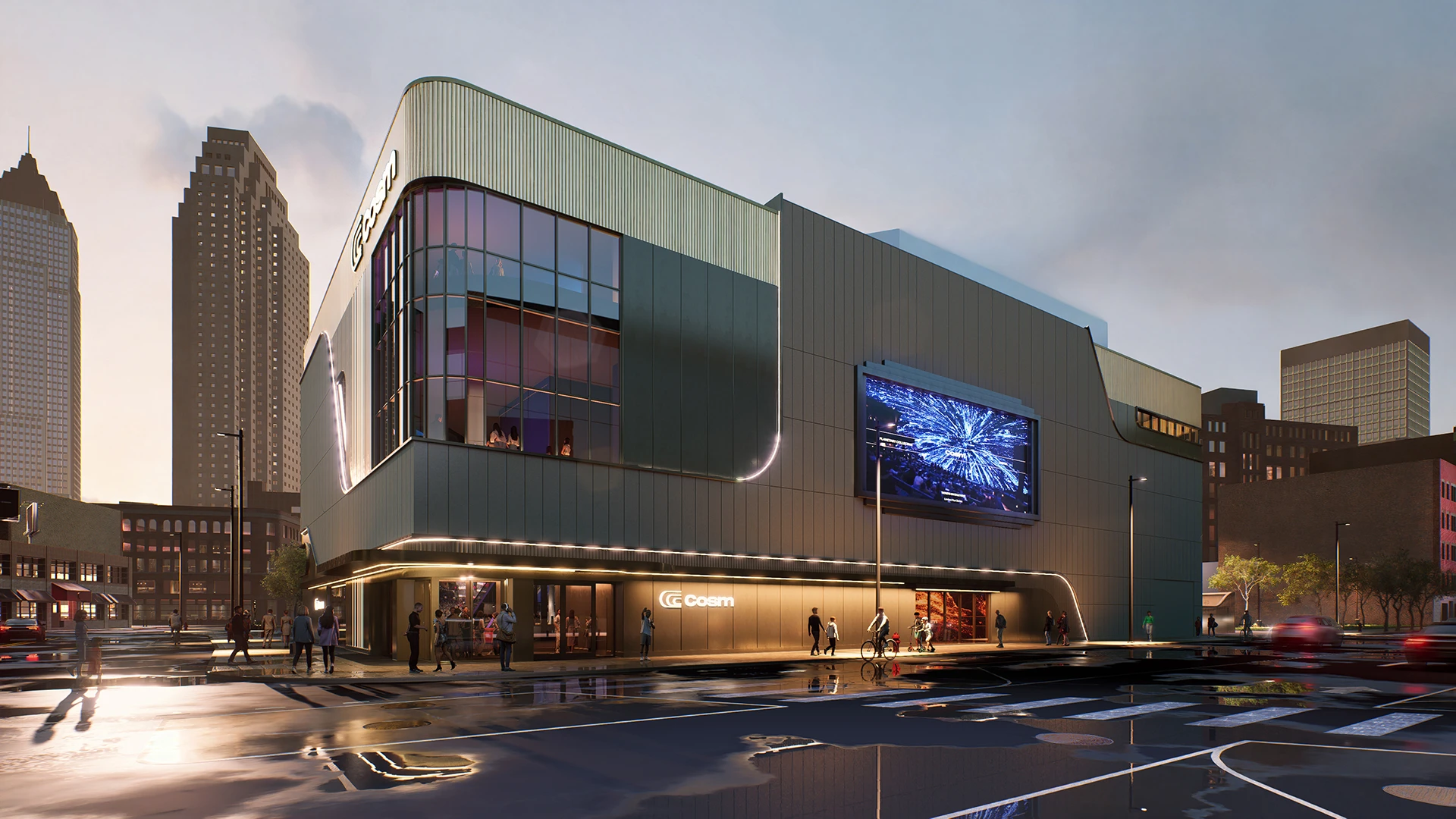 Cosm Cleveland | Immersive Sports & Entertainment Venue | Opening 2027