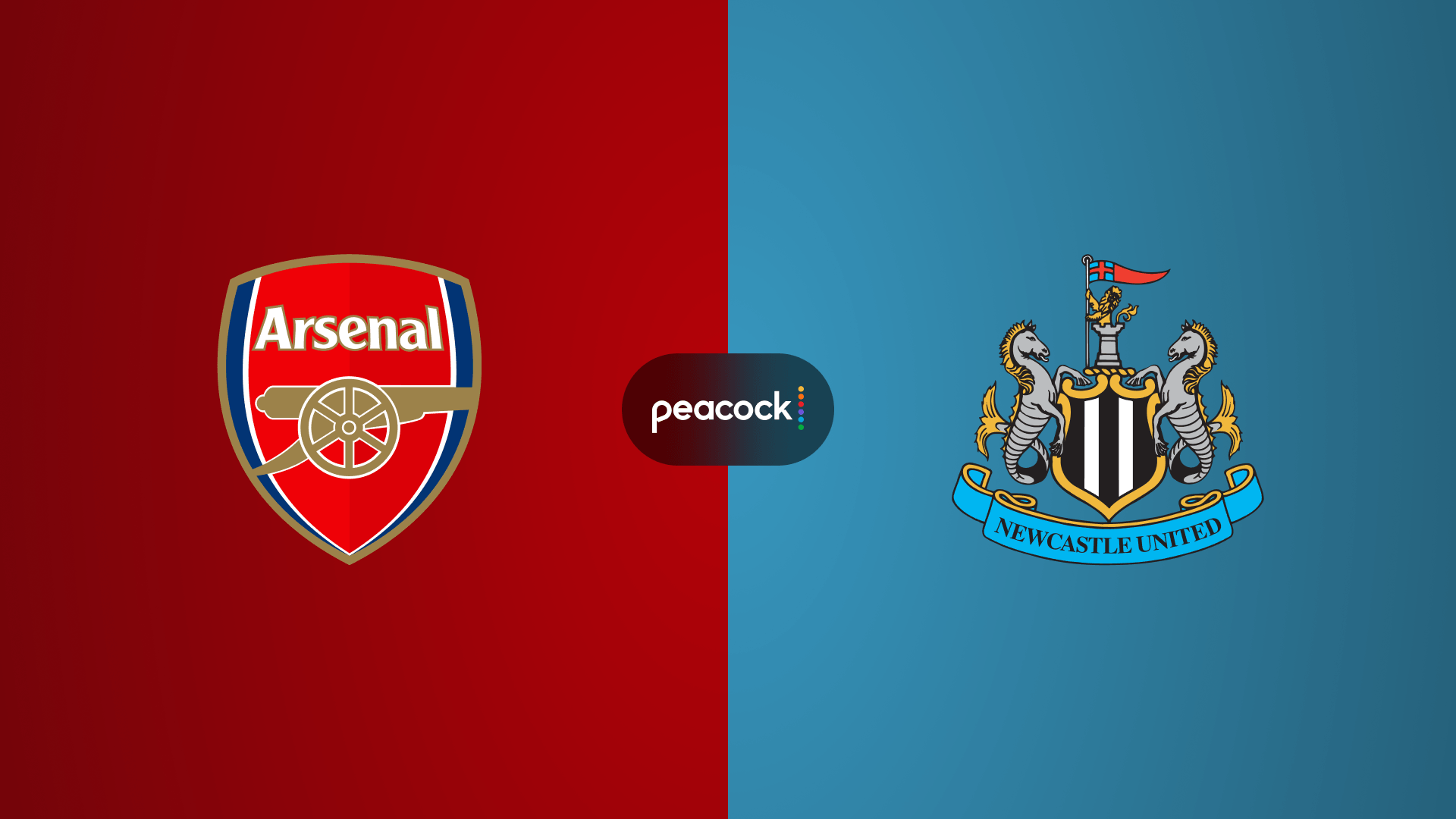 Arsenal vs Newcastle 이벤트 포스터
